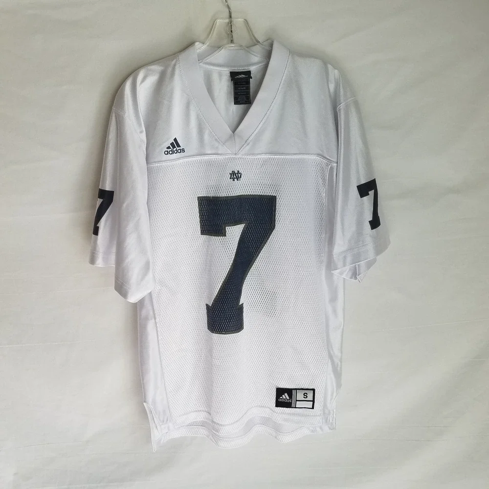 Adidas Mens Notre Dame Fighting Irish #7 Football Jersey Size Small